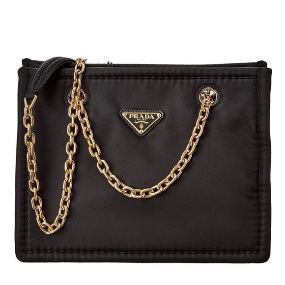 Prada Handbags - Prada Tessuto Chain bag